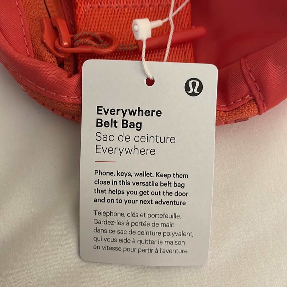 Lululemon Pale Raspberry Everywhere Belt Bag - Picture 9 of 10